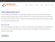 Tablet Screenshot of berkeleyltc.com
